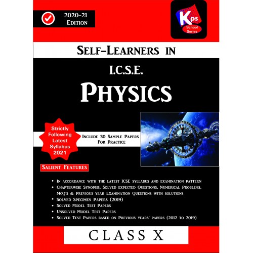 30 ICSE Sample Papers Physics Class X For 2021 Examinations (Reduced Syllabus)